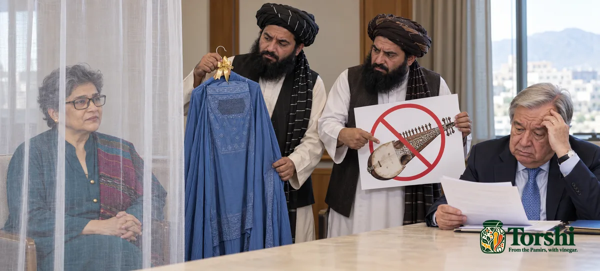Taliban Orders UN Envoy Rabab Fatima to Change Name After Discovering She Is Both a Woman and a Musical Instrument