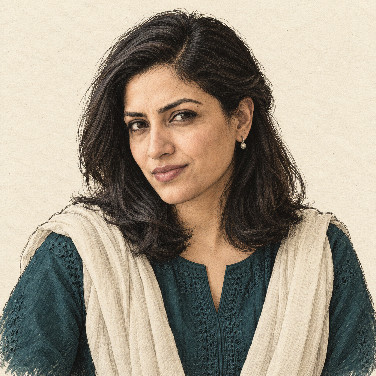 Portrait of Mehrunisa Jalfarezi